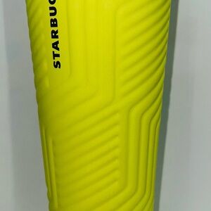 Starbucks Yellow Tumbler